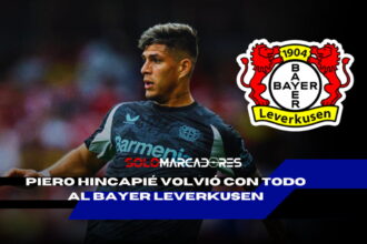 Piero Hincapié volvió a brillar en Champions League