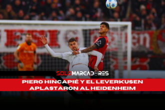 Remontada épica del Bayer Leverkusen con Piero Hincapié como titular