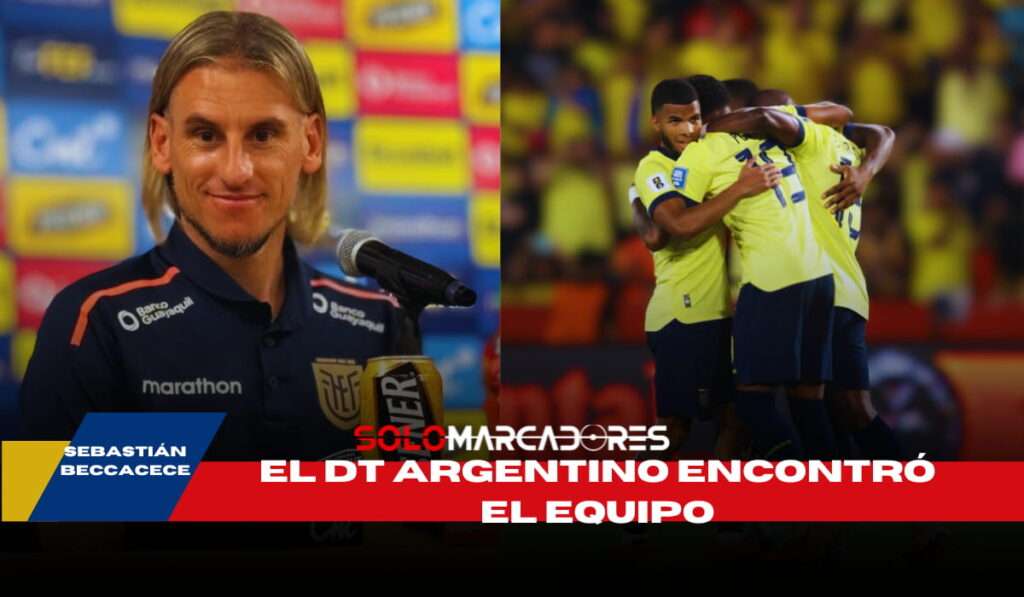 La conexión especial de Sebastián Beccacece con La Tri: "Nos une la pasión y la responsabilidad" 2 Beccacece apuesta al ataque total para el Ecuador vs Colombia