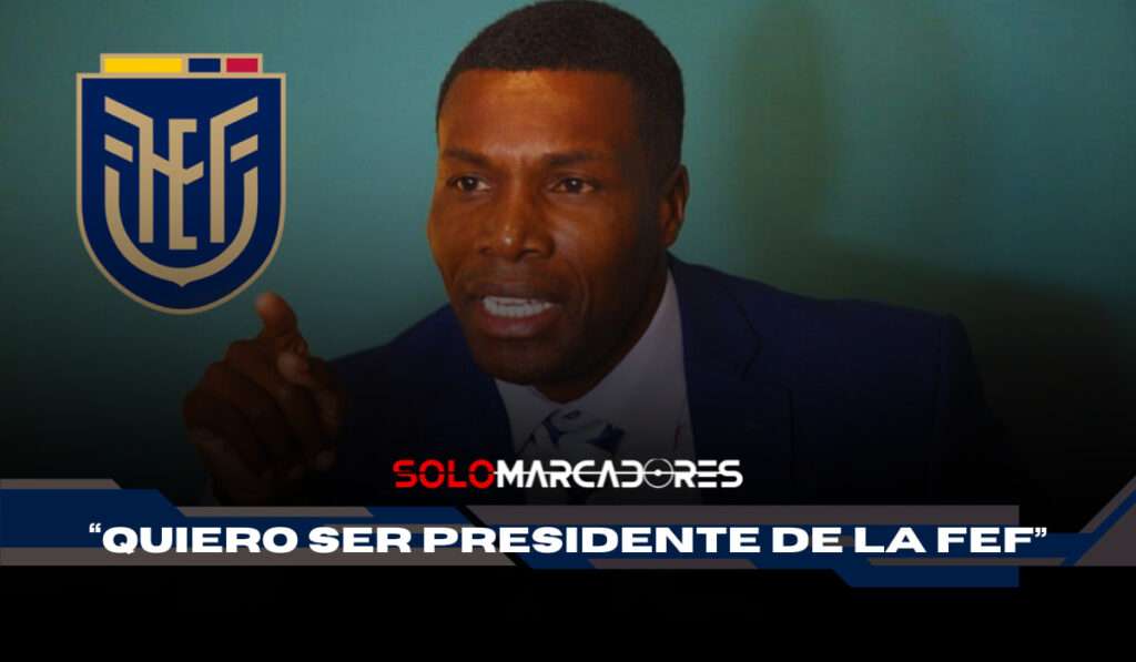 Carlos Tenorio como Presidente de la FEF