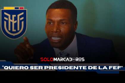 Carlos Tenorio como Presidente de la FEF