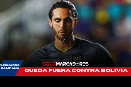 Leonardo Campana se pierde el partido contra Bolivia