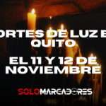 Horarios de Cortes de Luz en Quito el 11 y 12 de Noviembre: Todo lo que Necesitas Saber 4 Horarios de Cortes de Luz en Quito el 11 y 12 de Noviembre