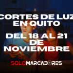 Nuevos Cortes de luz en Quito para el lunes 18 hasta el jueves 21 de noviembre 3 Nuevos Cortes de luz en Quito para el lunes 18 hasta el jueves 21 de noviembre