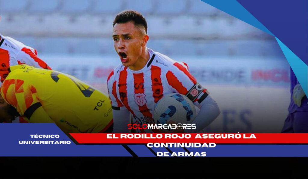 Técnico Universitario renueva a su figura Diego Armas por dos temporadas más