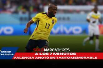 El golazo de Enner Valencia que silenció Barranquilla