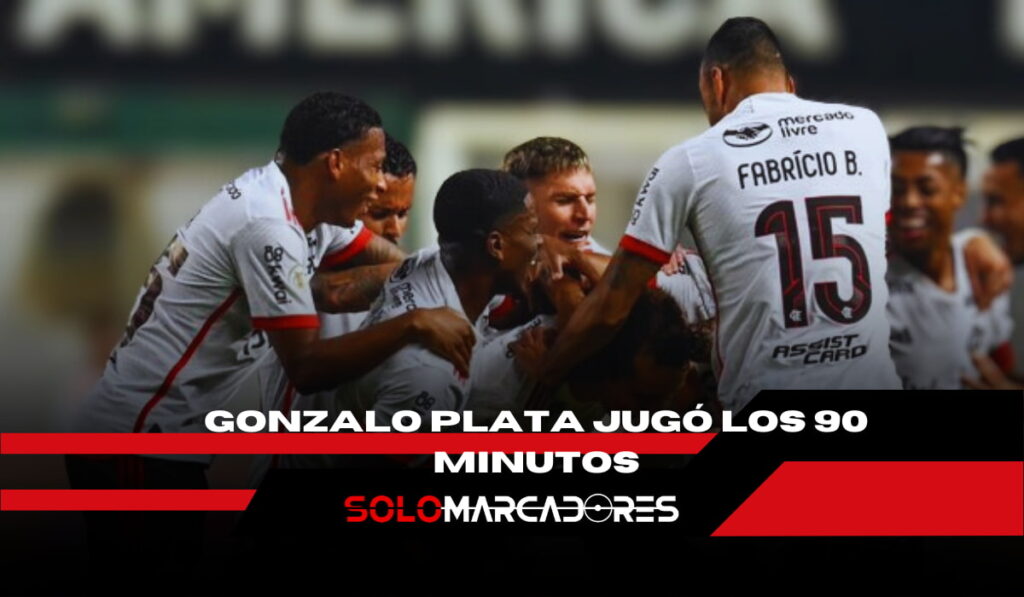 Gonzalo Plata se Gana la Confianza de su DT en la Victoria de Flamengo sobre Cruzeiro