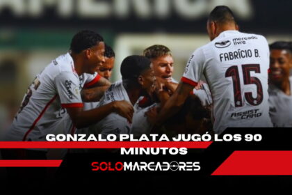 Gonzalo Plata se Gana la Confianza de su DT en la Victoria de Flamengo sobre Cruzeiro