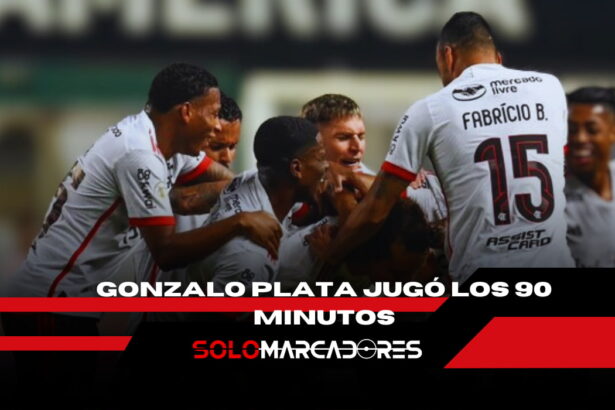 Gonzalo Plata se Gana la Confianza de su DT en la Victoria de Flamengo sobre Cruzeiro