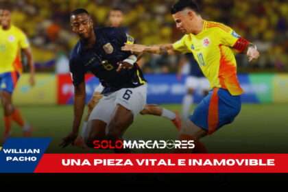 Willian Pacho el pilar inamovible de La Tri