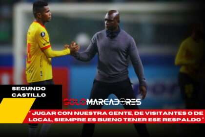 Segundo Castillo revela el plan de Barcelona SC para la recta final de la LigaPro
