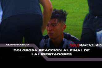 Alan Franco Rompió en llanto