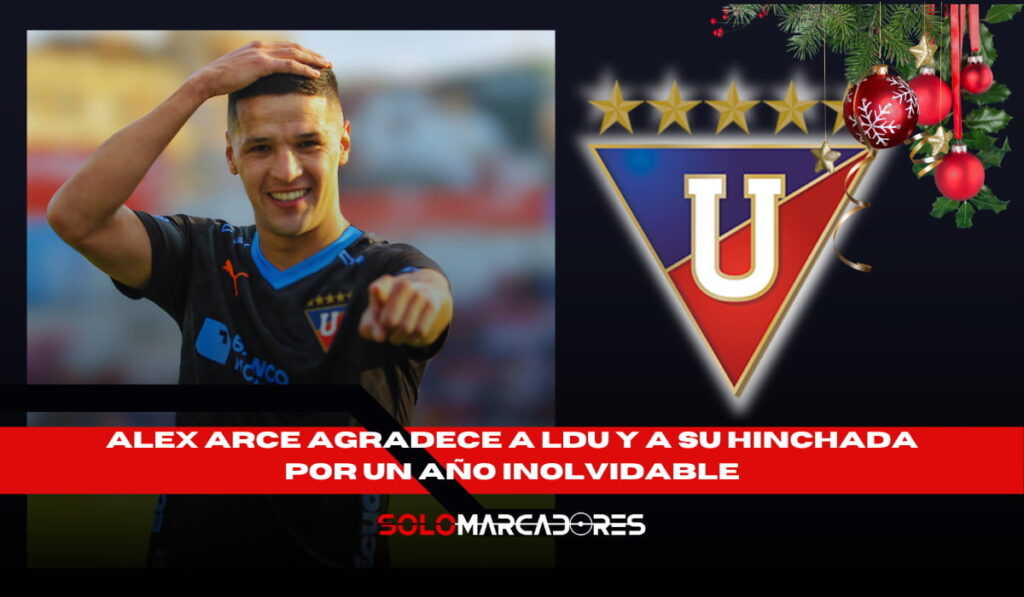 Alex Arce cierra un año de ensueño