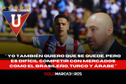 Alex Arce dejará Liga de Quito