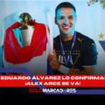 Alex Arce se despide de Liga