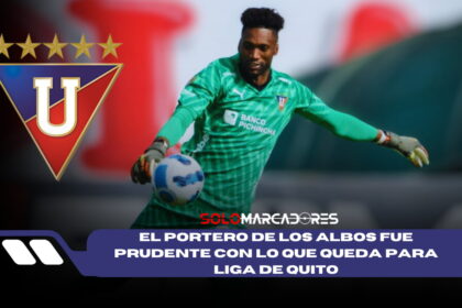 Alexander Domínguez y la final de LigaPro