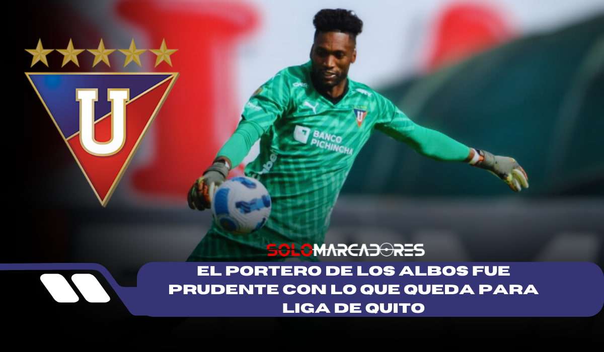 Alexander Domínguez y la final de LigaPro