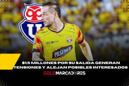 Barcelona SC pide $1.5M por Octavio Rivero