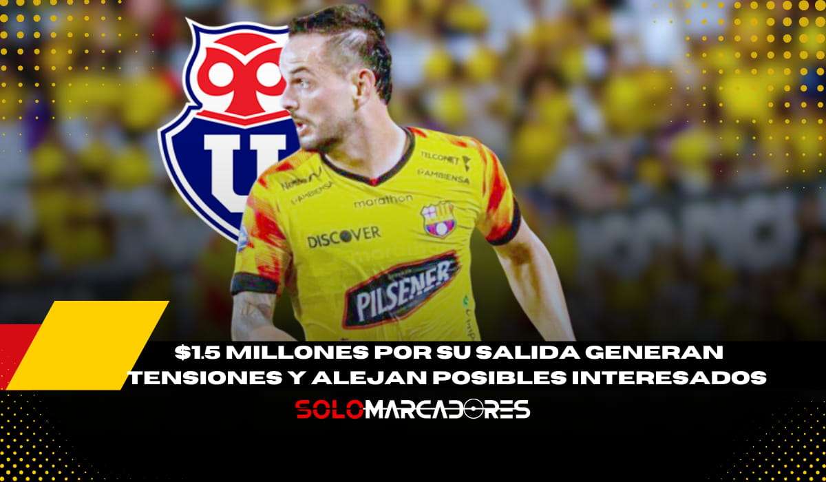 Barcelona SC pide $1.5M por Octavio Rivero
