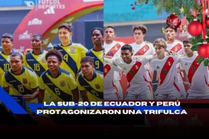 Caos en el amistoso Sub-20 entre Ecuador y Perú