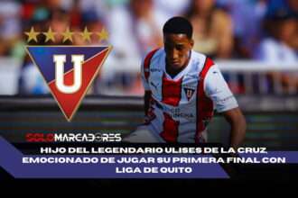 Daniel De la Cruz, está listo para su primera final con Liga de Quito