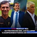 Entrenadores del Astillero que brillan fuera de Ecuador