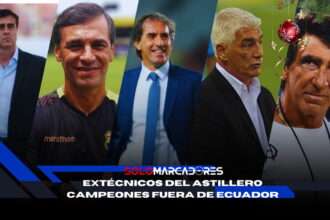 Entrenadores del Astillero que brillan fuera de Ecuador