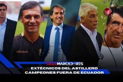Entrenadores del Astillero que brillan fuera de Ecuador