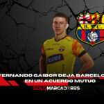 Fernando Gaibor deja Barcelona SC en un acuerdo mutuo