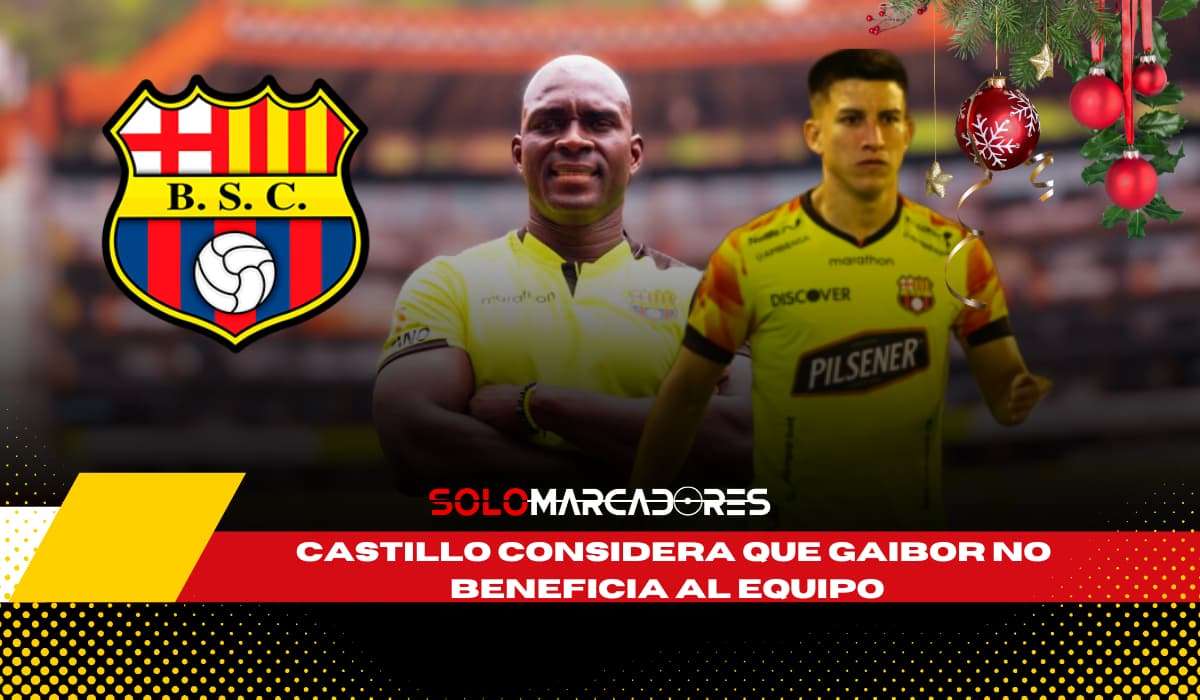 Fernando Gaibor dice adiós a Barcelona SC