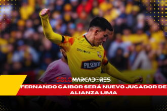 Fernando Gaibor se une a Alianza Lima