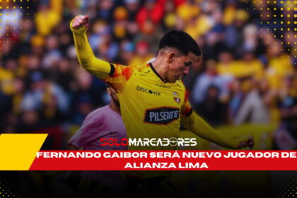 Fernando Gaibor se une a Alianza Lima