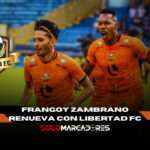 🔶 ¡Buenas noticias! Frangoy Zambrano renueva con Libertad FC por un año más 3 Frangoy Zambrano renueva con Libertad FC