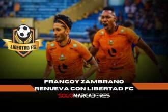 Frangoy Zambrano renueva con Libertad FC