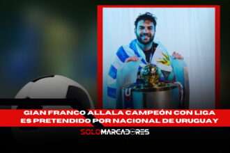 Gian Franco Allala rumbo a un grande de América