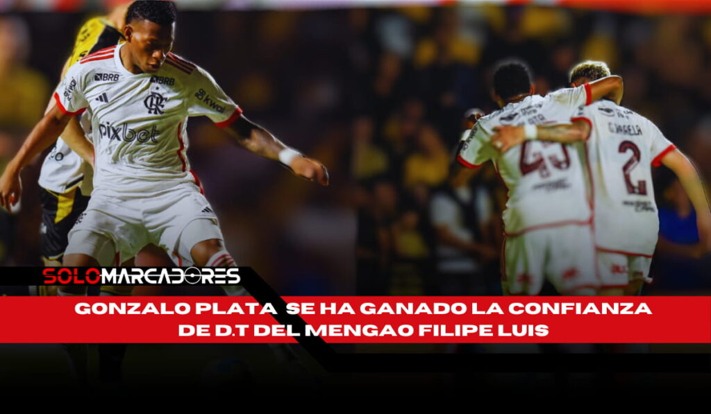 Gonzalo Plata deslumbra en Flamengo mientras Arboleda y Franco sufren duras derrotas