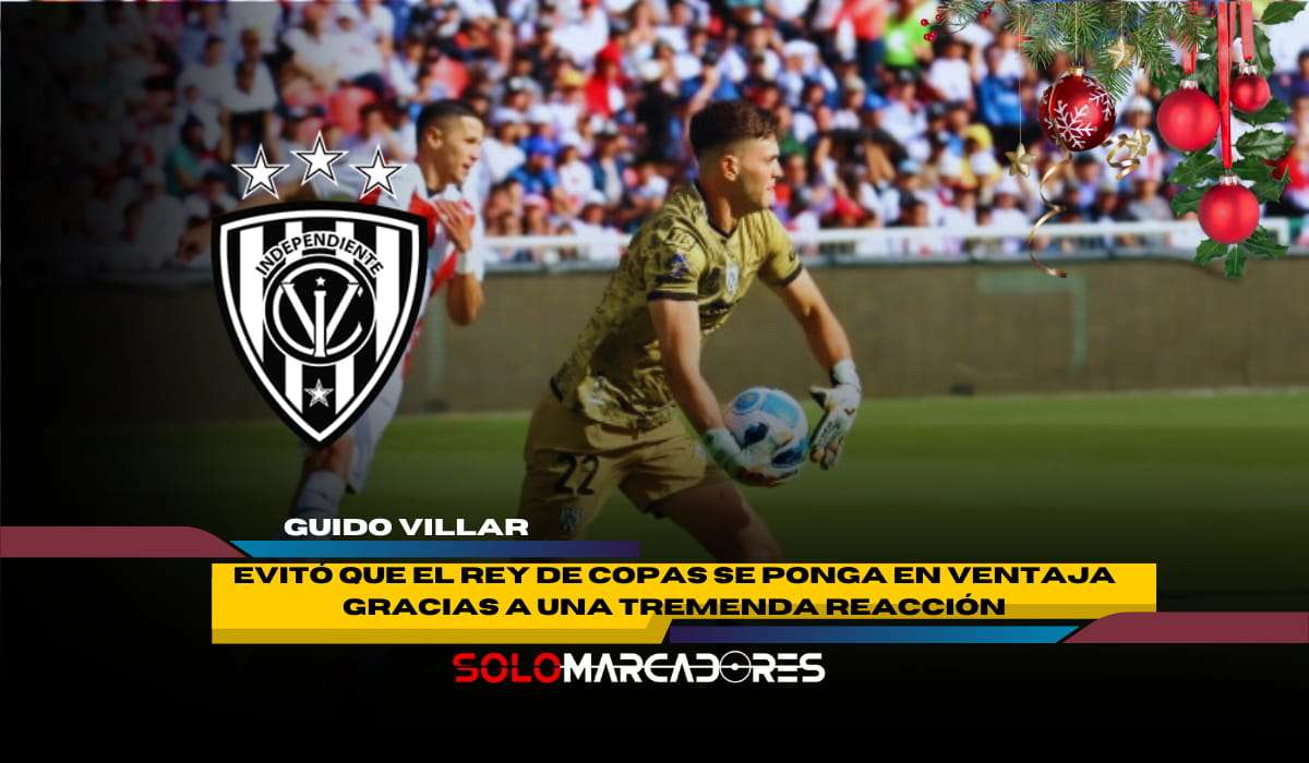 Guido Villar y su espectacular atajada