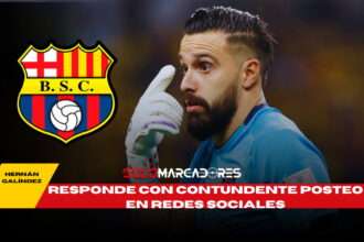 Hernán Galíndez rompe el silencio sobre los rumores de Barcelona SC