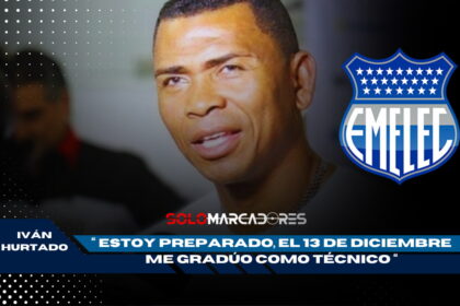 Iván Hurtado ofrece salvar a Emelec sin cobrar un centavo