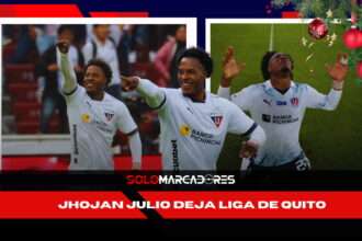 Jhojan Julio deja Liga de Quito