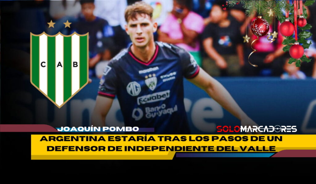 Joaquín Pombo estaría cerca de firmar con Banfield