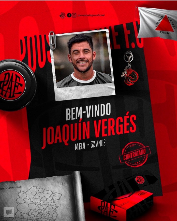 De Mushuc Runa a la Serie D de Brasil: Joaquín Vergés sorprende con su nuevo destino