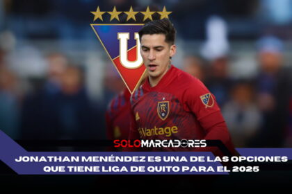 Jonathan Menéndez el nuevo refuerzo de Liga de Quito