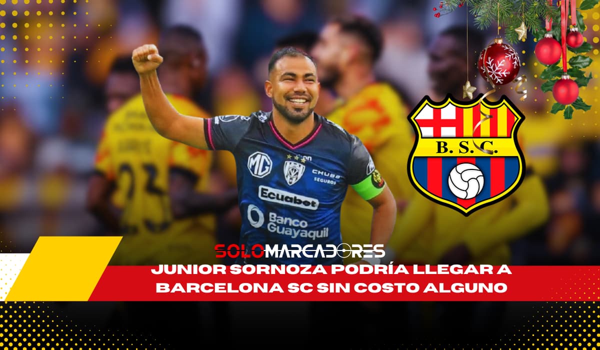 Junior Sornoza al Barcelona SC