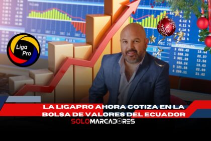 La LigaPro ya cotiza en la Bolsa de Valores del Ecuador