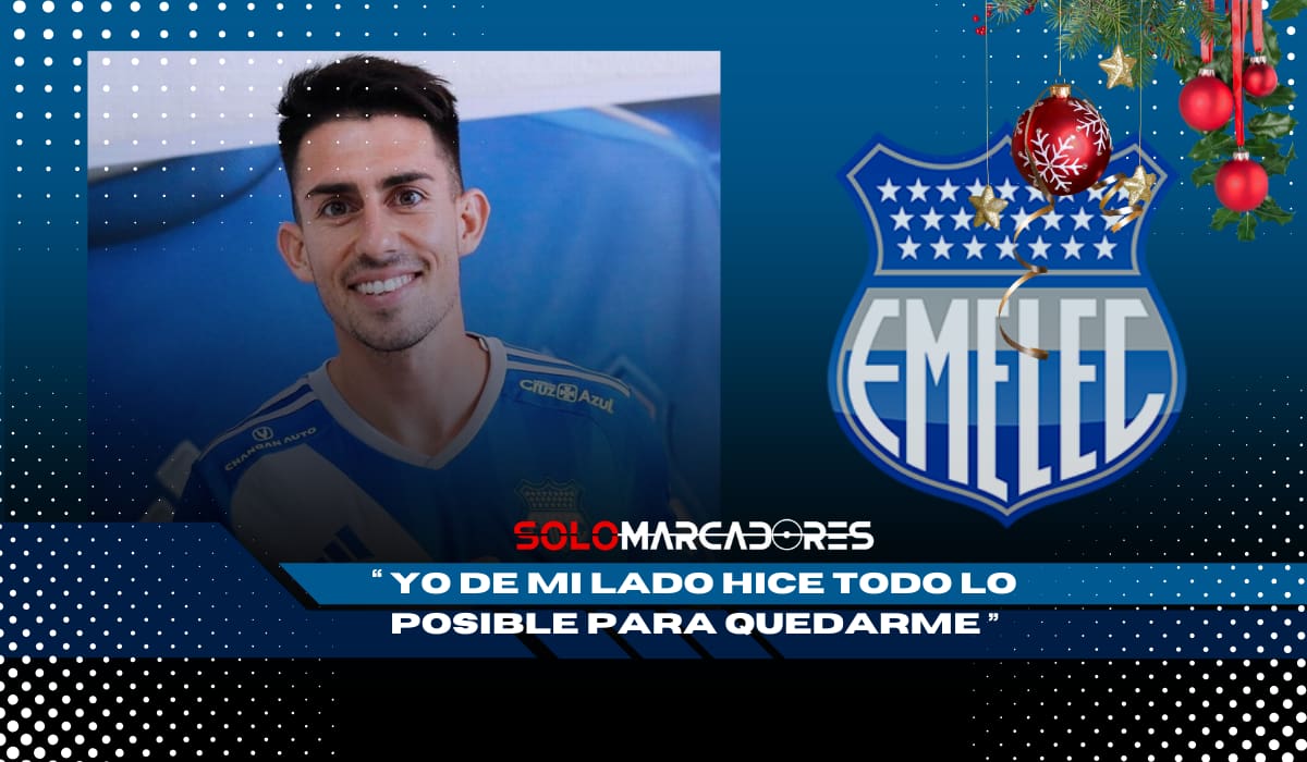 La crisis en Emelec no da tregua