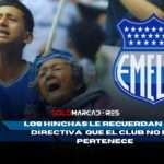 📢 ¡La hinchada de Emelec dice basta! Socios y aficionados se reunieron en el Capwell exigiendo cambios en la directiva 4 La hinchada de Emelec dice basta