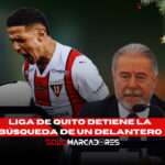 Liga de Quito detiene la búsqueda de un delantero