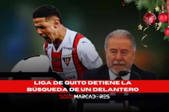 Liga de Quito detiene la búsqueda de un delantero