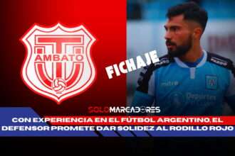 Marcio Gómez defensor argentino